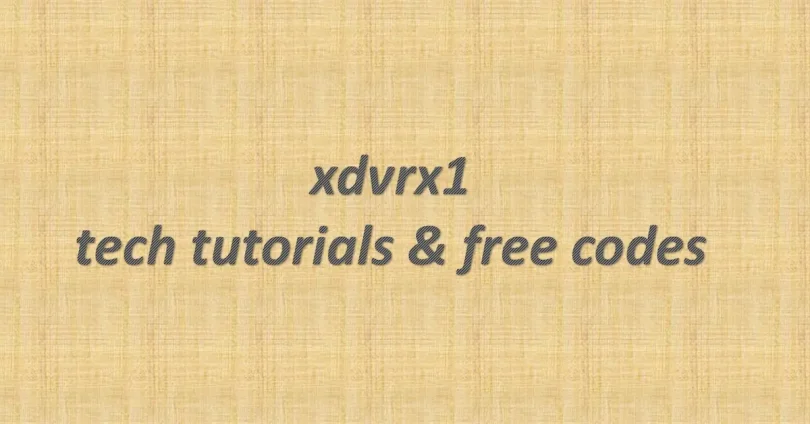 Easy tech tutorials