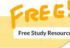 Free study resources